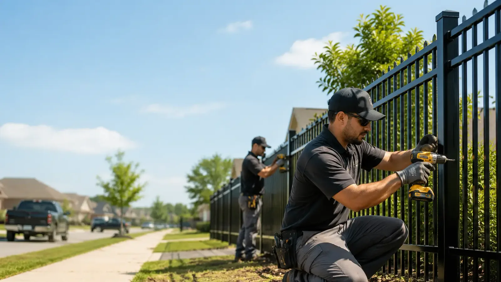 Metal Fence Installation in Roanoke Rapids, NC